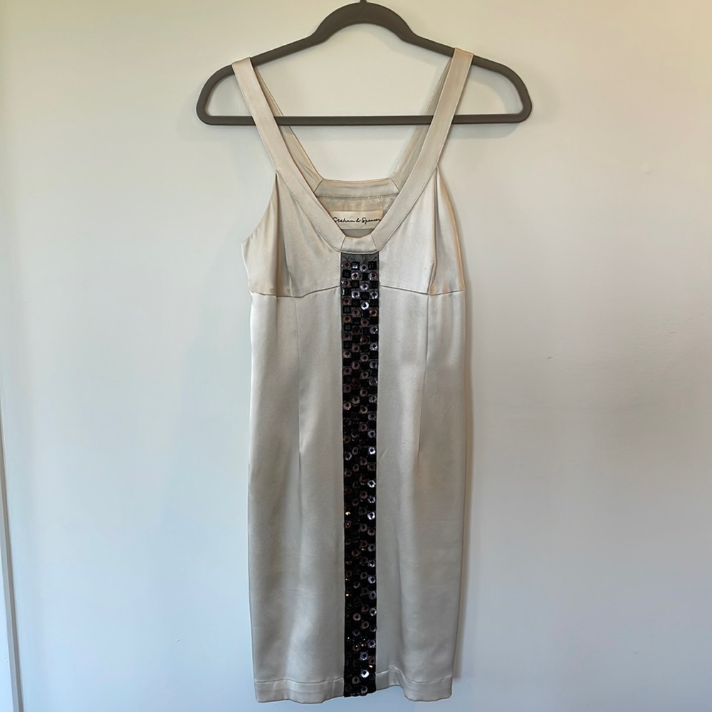 Graham & Spencer oyster mini dress- size P